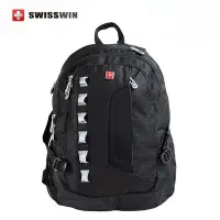 在飛比找Yahoo!奇摩拍賣優惠-SWISSWIN男女書包背包大容量電腦包旅行包商務包瑞士軍刀