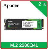 在飛比找樂天市場購物網優惠-Apacer宇瞻 AS2280Q4L 2TB M . 2 P