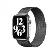 Strap For Apple Watch Series 7 Milanes Band Stainless Steel Bracelet For Apple iwatch 6 5 4 3 Strap - space gray 38 40 41 mm mm