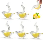 5 Pcs Lemon Juicer Squeezer, Lemon Squeezer Lemon Juicer Clip, Acrylic Manual