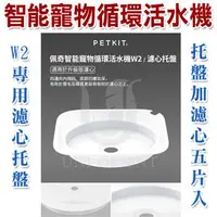 在飛比找PChome商店街優惠-★Petkit 【佩奇】智能寵物循環活水機W2專用濾心托盤+