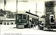 Delphi Indiana Railway Postcard Trolley Interurban Tram RPPC Reprint