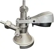 Semfeil Brew All 304 Stainless Steel A type Keg Coupler German Slider A System Keg Coupler Beer Kegerator Parts Beer Keg Tap for German A system Keg Coupler