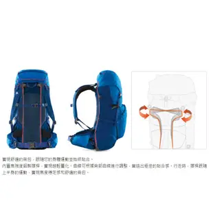 mont-bell 日本 輕量登山背包 40L GRANITE PACK 含頂蓋 1133150 附防水內層