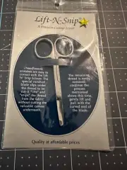 Lift-N-Snip Scissors Notched Blade