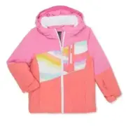 Swiss Tech Performance Hooded Waterproof Coat Girls Sizes 4-5 & 10-12 NEW