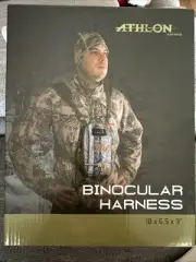 NEW Athlon Optics Binocular Harness 10 x 6.5 x 3" Hunting Magnetic Close 706012