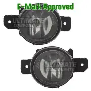 Renault Clio Mk2 Hatchback 2001-2005 Front Fog Lights Lamps Drivers & Passenger