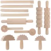 Stamps Clay Molding Modeling Clay Kits Wood Tools Kids Clay Set