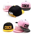 3~7 Years Children Kids Boys Baby Girls COCO Chain Hip-hop Hats Baseball Cap