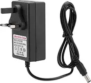 AC 100240V Lithiumion Battery , DC 21V 2A Safe Charge Power Supply Adapter, Fireproof, 5.5 * 2.5mm Output Port, Black Power Supply Adapter, Fast for Charging(Black)