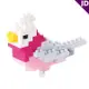 【Nanoblock 積木】粉紅鳳頭鸚鵡 NBC-140