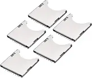 XYWHPGV SD Memory Card Socket Holder Spring Loaded Push Type 10 Pin 5pcs(5043a 5e337 15e36 249e8 8da42 38751