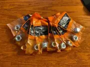 (Qty 70) 1/2-13 Nylon Insert Lock Nuts Nylock Zinc Plated, INDIVIDUALLY PACKAGED