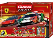 Carrera 62551 - Go 1:43 Ferrari Pro Speeders 2x Ferrari 488 GT3 Slot Car Racing