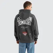 [Nena and Pasadena AFL] Essendon Bombers AFL Vintage Hoodie Pigment Asphalt