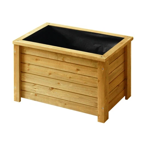 VegTrug Wooden Rectangular Box Planter 60cm RBWP600NUK