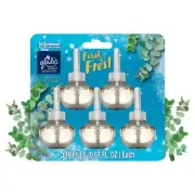 Glade First Frost Scented Oil Plug-Ins, Fall Air Freshener, 5 Count
