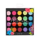 BYS Festival 20g Smooth Pigment Matte/Metallic Shimmer Makeup Eyeshadow Palette