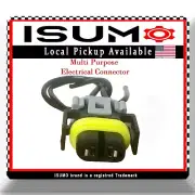 2 Wires EC1033 Multi Purpose Electrical Connector Fits Most Vehicles 1975-2022 (for: Subaru)