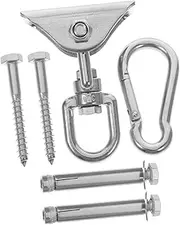 NAMOARLY Hammock Hanging Kit Swing Hanger with Rotatable Hooks for Indoor Outdoor Use for Swing Chairs and Heavy Bags Easy to Install