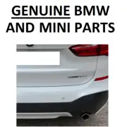 GENUINE BMW SDrive 20i Silver Rear Boot Badge 51147406669 Logo Emblem. 21C2