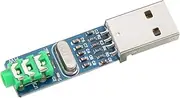 Mini USB DAC Decoder PCM2704 USB Sound Card Analog DAC Decoder Board for Computer Audio System (PCM2704)