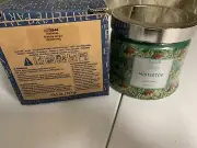 Partylite Mistletoe 3-wick Jar Candle -- Holiday!