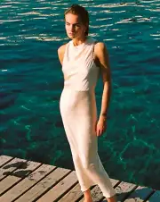 Shona Joy 10 Brand New with Tags Cream Maxi