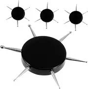 Beatifufu Professional Nail Art Dotting Tool Set 4pcs Circular Nail Tools for Detail Work