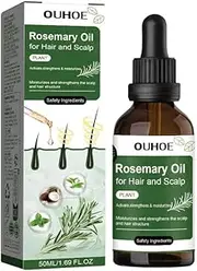 Rosemary Mint Oil for Hair and Scalp, 50ml, Plant-Based Hair Nourishing Treatment