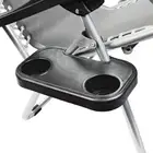recliner Clip on Side Table Cup Holder Beverage Tray Folding Reclining Lounge