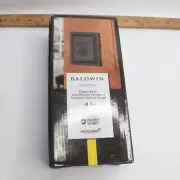 Baldwin Square Torrey Pines Smartkey Deadbolt Door Lock Venetian Bronze
