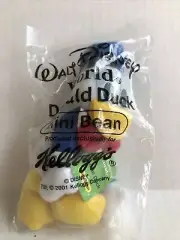 Walt Disney World Donald Duck Mini Bean Kellogg's Figure New