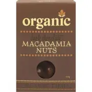 Organic Times Dark Chocolate & Macadamia Nuts 150g