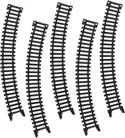 5pcs Electric Toy Train Set Tracks Educational Plastic Railway Tracks Toy Train Expansion Pack Replacement Elevation Curve Axle Parts Motor Replacement