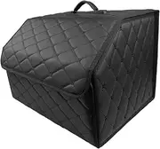 Car Boot Organiser Multipurpose Collapsible Car Trunk Storage Organizer With Lid Portable Car Storage Bag Car Trunk Organizer(Large)