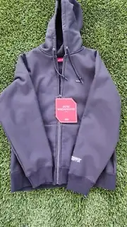 Men's Supreme Windstopper Black Medium Full Zip Hoodie