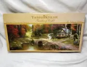 Thomas Kinkade 700 Piece Panoramic Puzzle "The Valley of Peace" NEW