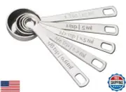 Le Creuset Stainless Steel Measuring Spoons, Set of 5