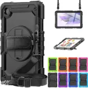For Samsung Galaxy Tab A7 Lite 8.7" T220 A8 A9 Heavy Duty Armor Stand Case Cover