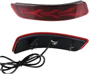XEDLAMP 2PCS Rear Fog Lamp, for Toyota, for Corolla, Altis 2014-2018 Drive Light + Brake Light Indicator Reflector turn signal corner lights Rear Brake Light For Car