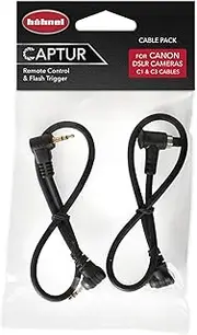 Hahnel HL -CAPCORD C Canon Capcord Cable Set for Captur & Giga, Black