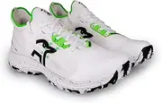 [KOOKABURRA] Vapor Hockey Shoe – Size 7 - Lightweight, Q Lock Lacing, Knitted Sock, All-Surface Grip White