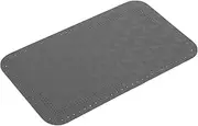 VekAuto Car Centre Console Cushion Pad 12.59 x 7.67 Inch Centre Console Cover Armrest Seat Box Cover Faux Leather Grey