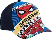 [Marvel] Spider-Man Boys Baseball Cap, Spider-Man Design Baseball Hat, Kids Summer Hat, Boys