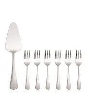 [Maxwell & Williams] Cosmopolitan Cake Server & Fork Set 7 Piece Gift Boxed