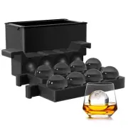 Clear Ice Ball Maker for Whiskey FDDBI Circle Ice Cube Tray Make 2Inch Ice Sp...
