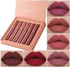 6Pcs Matte Liquid Lipstick Makeup Set, Matte liquid Long-Lasting Wear Non-Sti...