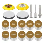 Gold Grinder Sanding Disc Drill Sanding Attachment Hook and Looping Backing Pad